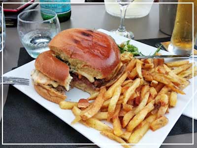 Plats du restaurant L'Évidence à Saint-Jeannet