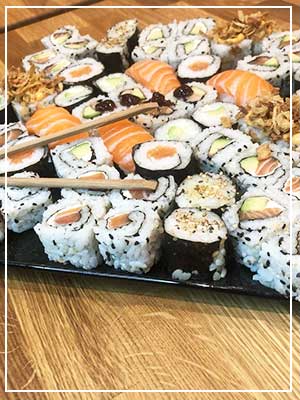 Sushis du restaurant L'Évidence
